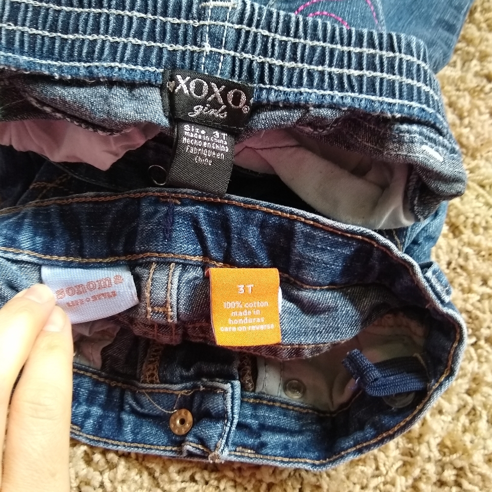2pr girls jeans